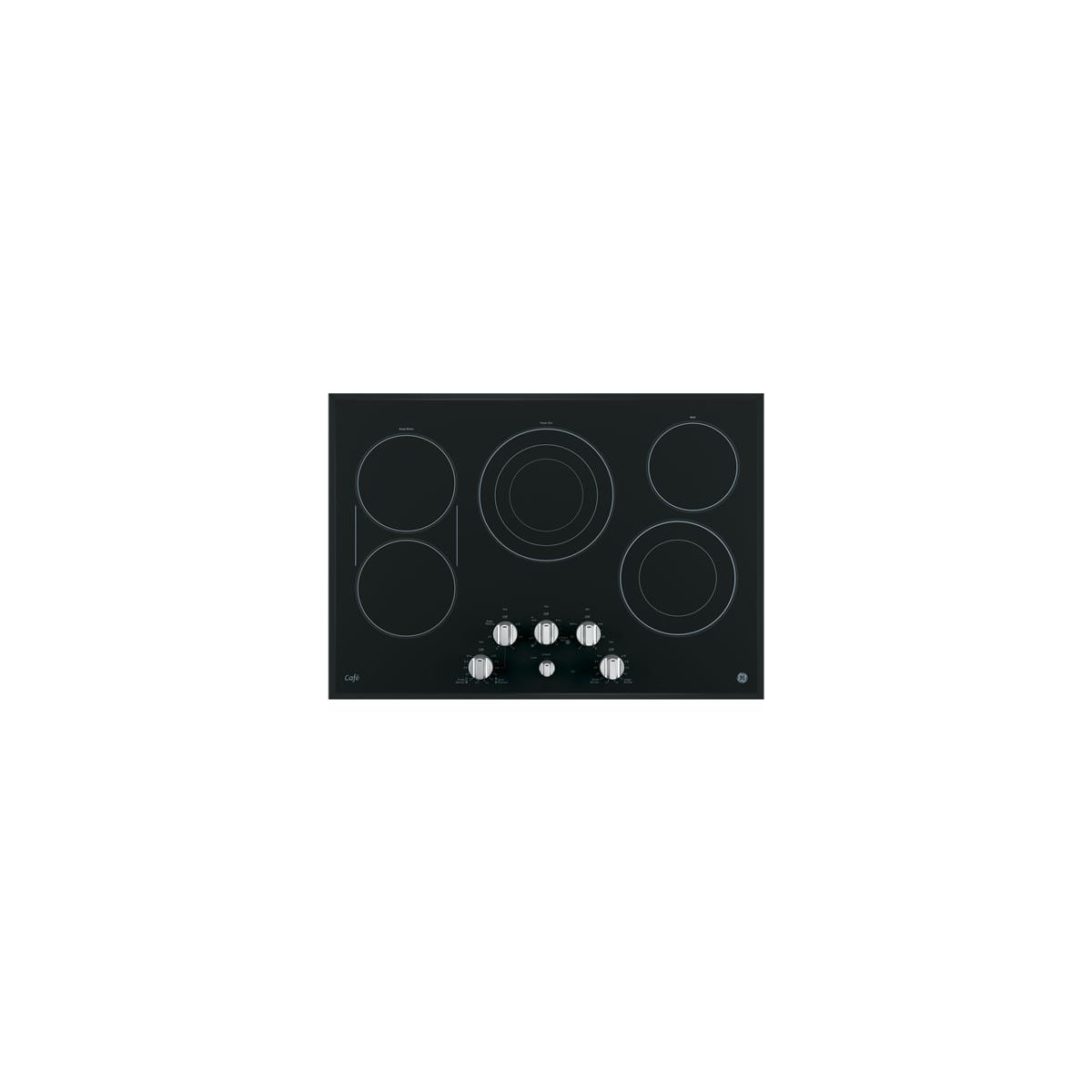 GE Café™ Series 30 Built-In Knob Control Electric Cooktop - CP9530SJSS -  Cafe Appliances