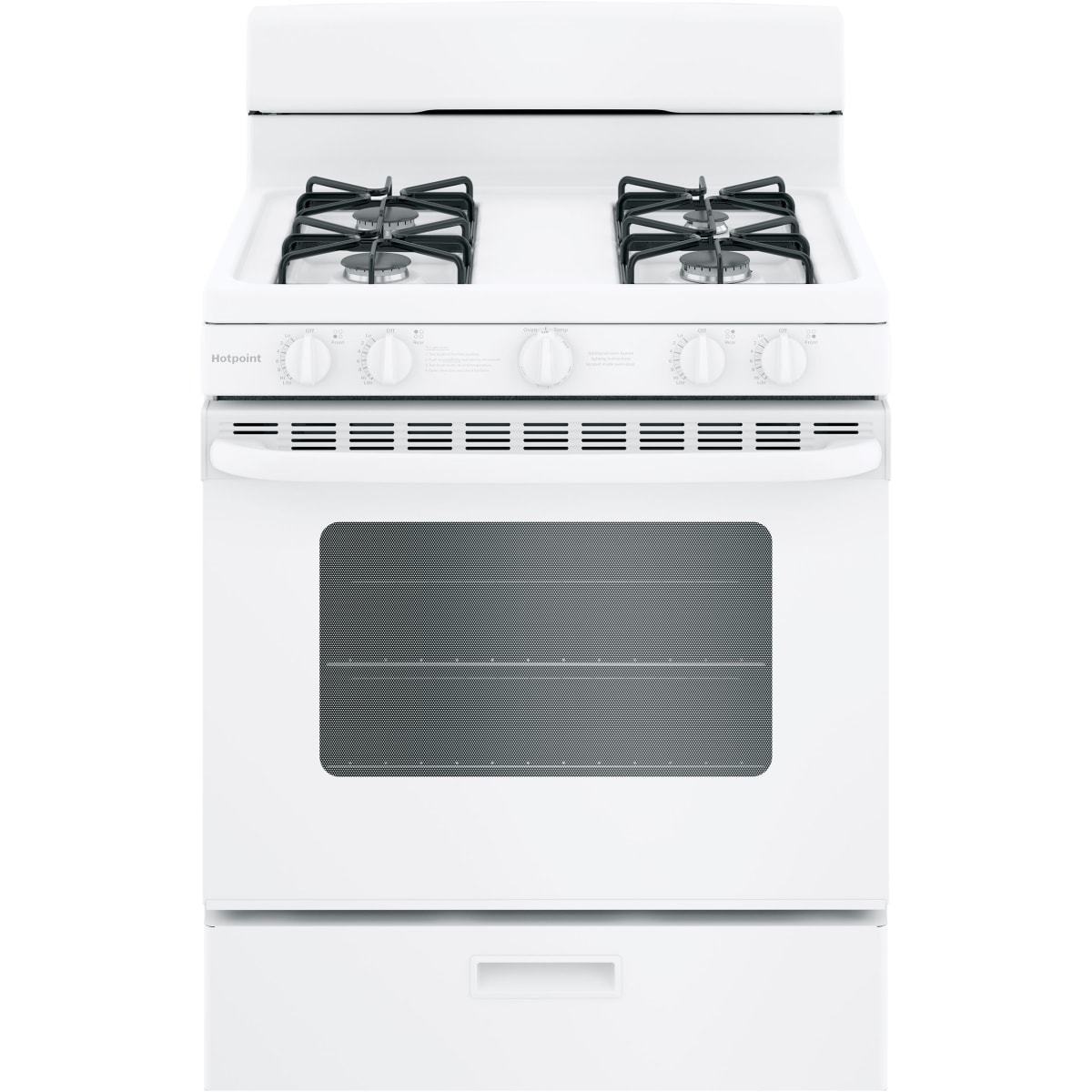 White hotpoint electric stove cheap