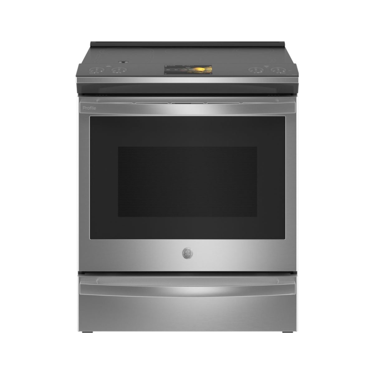 ge slide in induction range