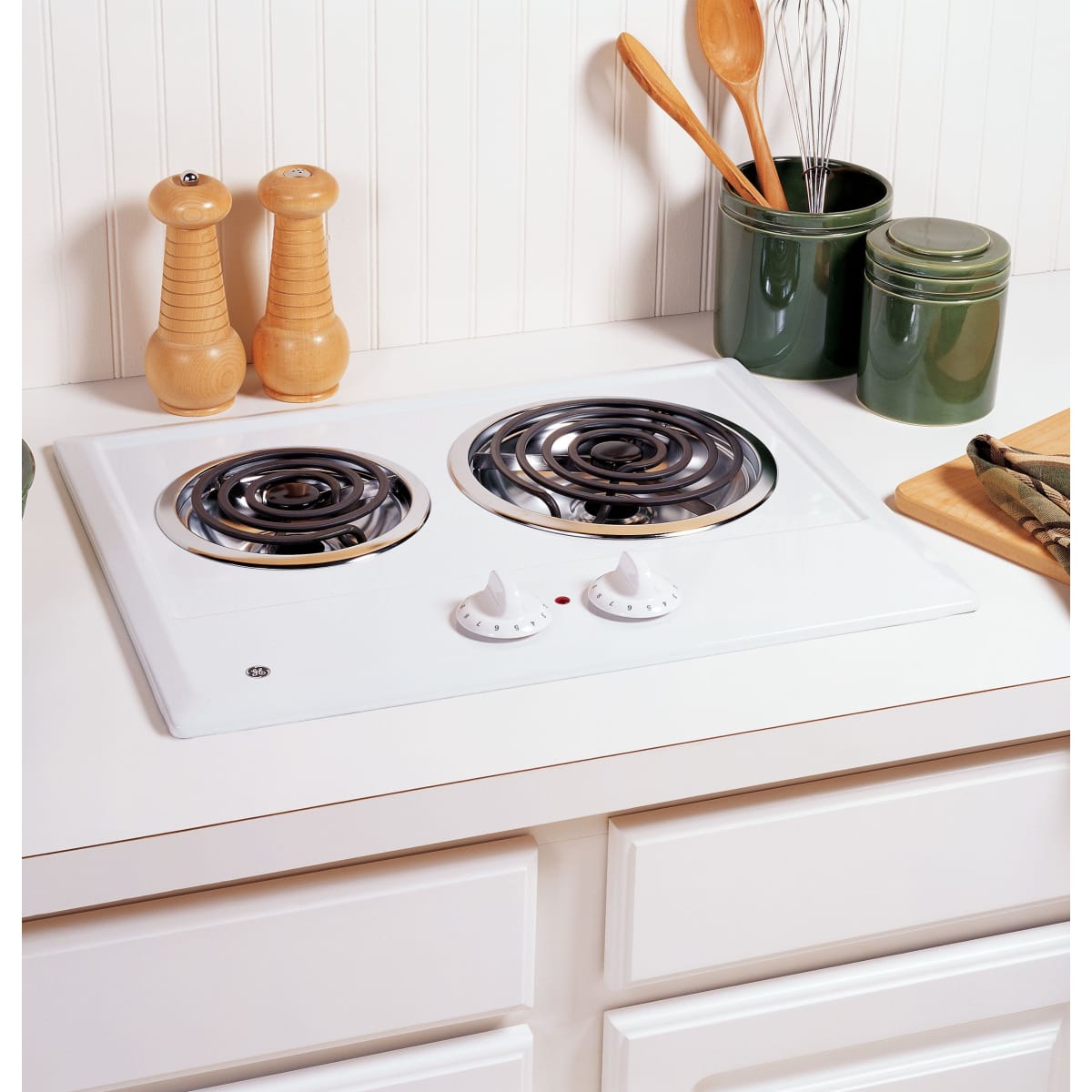 Ge 2 burner electric cooktop discount