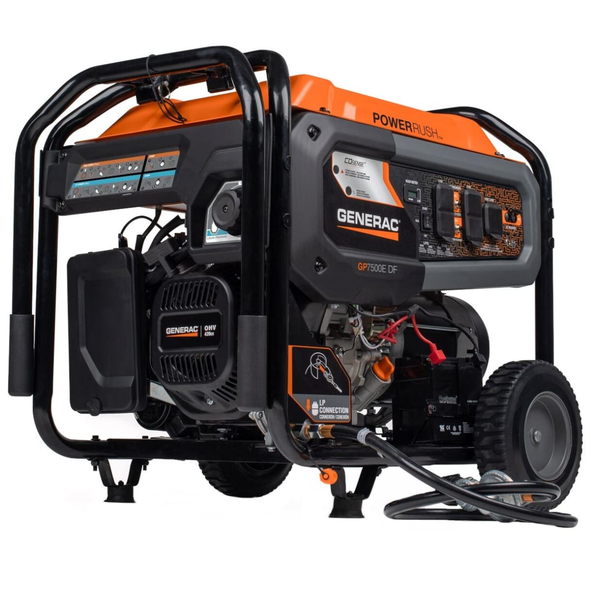Generac 8011 0 GP Series 7 500 Watt 120 240V Electric Build