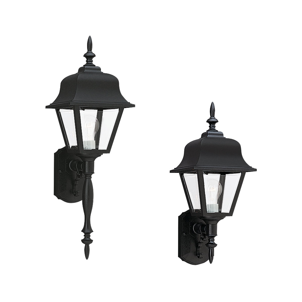 Lone druid outdoor wall light outlet