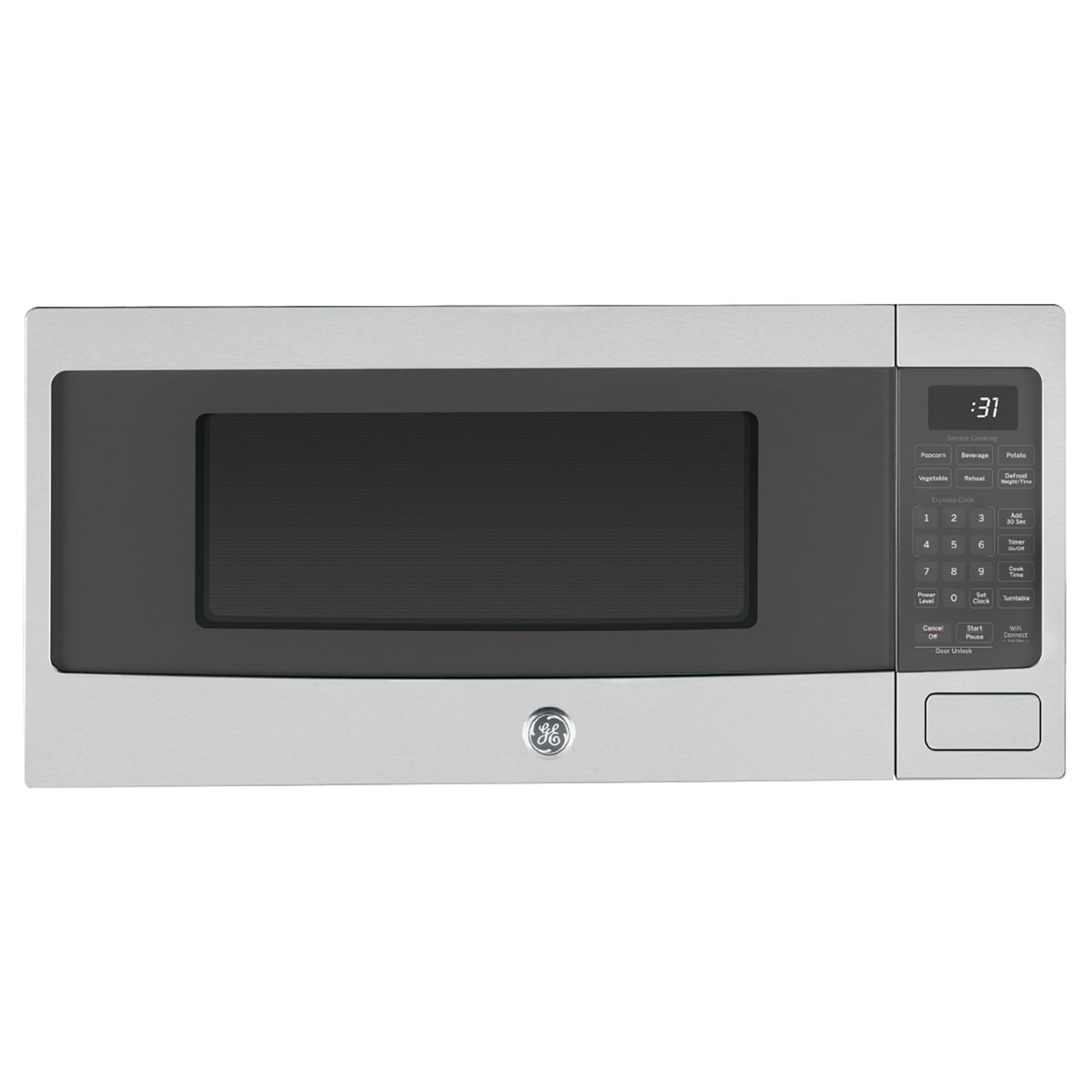 Ge 1100 watt countertop microwave hot sale