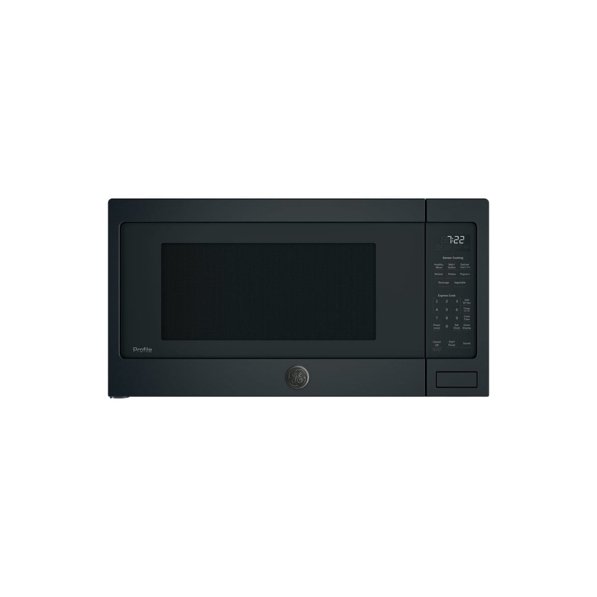 GE Profile Series Countertop Microwave Oven - Black Stainless