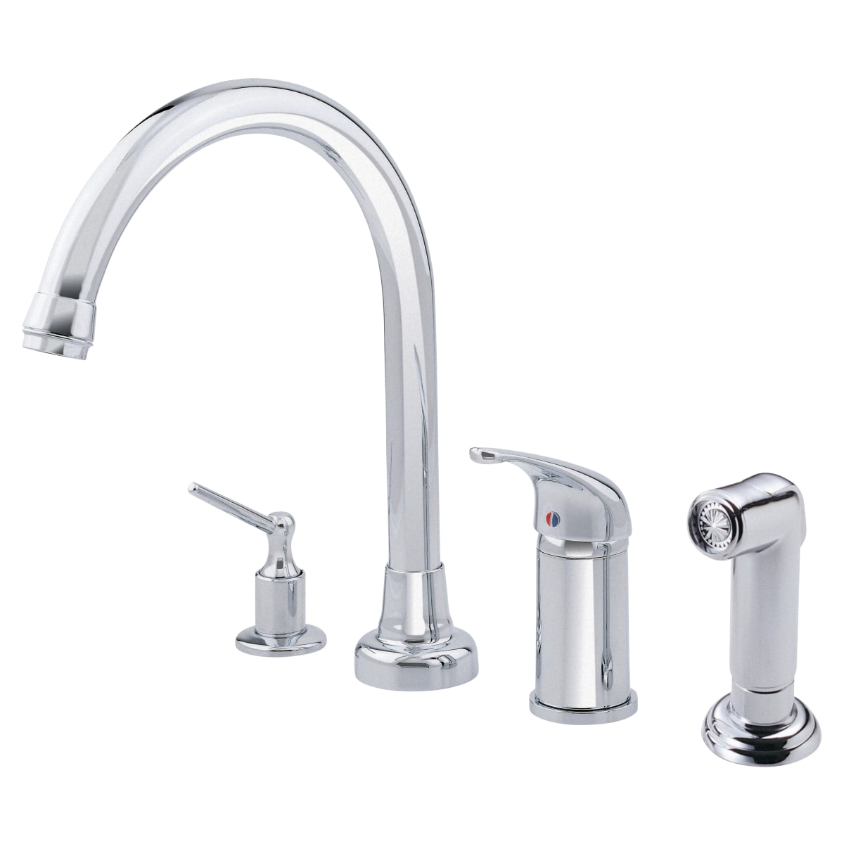 Gerber D409112 Melrose Kitchen Faucet Includes Side