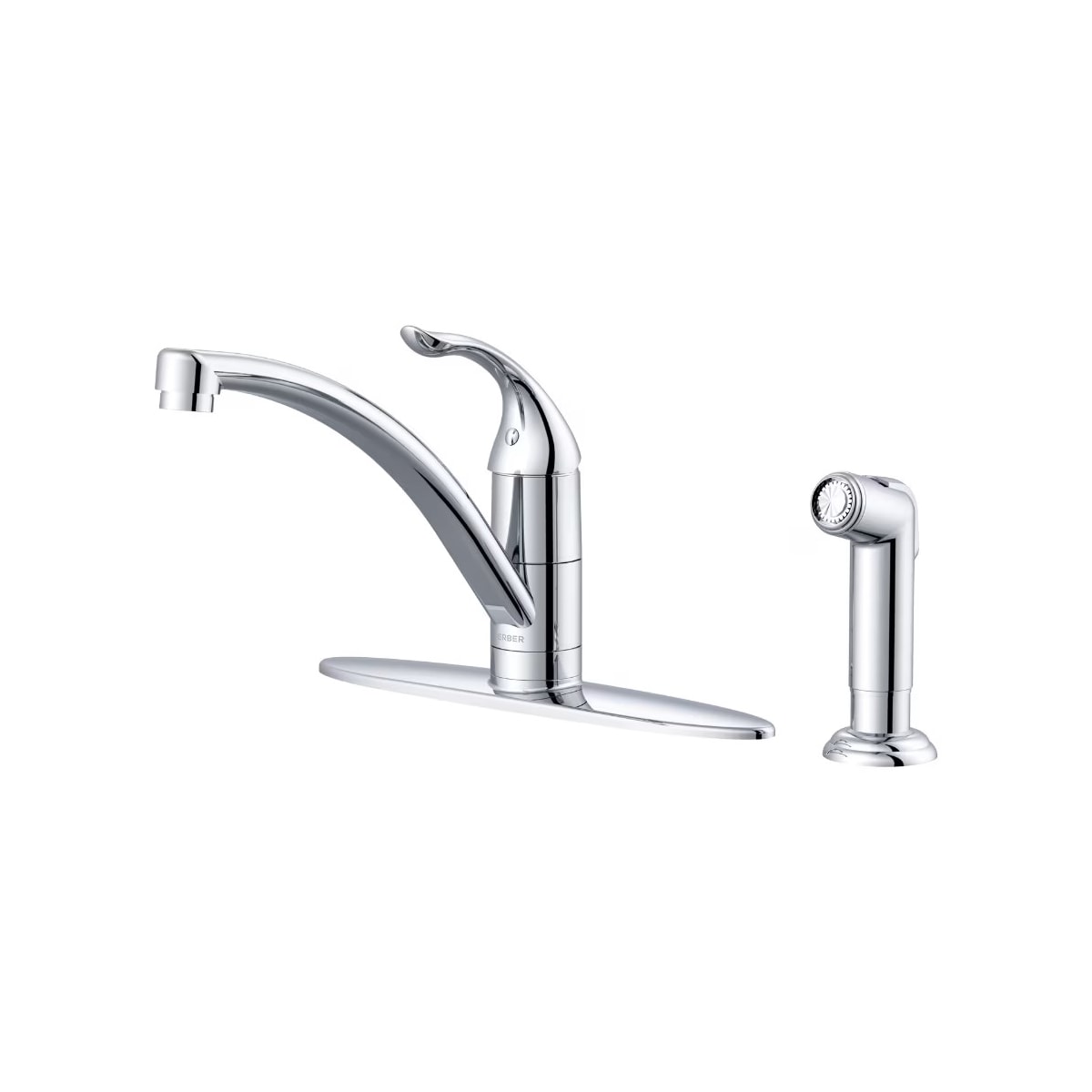 Gerber G0040012 Viper 1.75 GPM Single Hole Kitchen Faucet