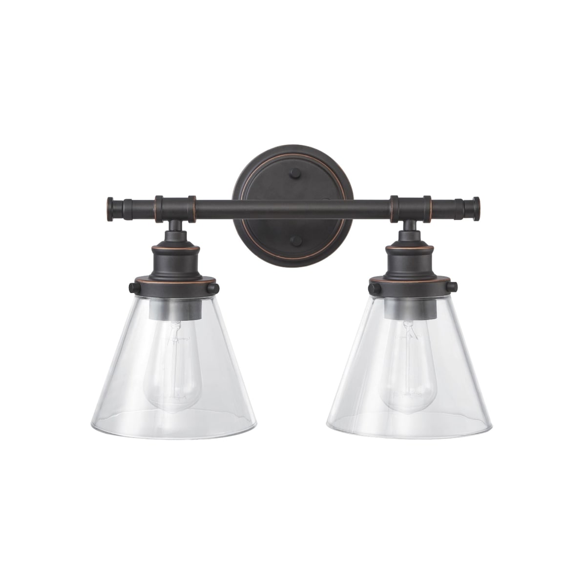 Globe Electric 51444 Parker 2 Light 16 Wide Bathroom | Build.com