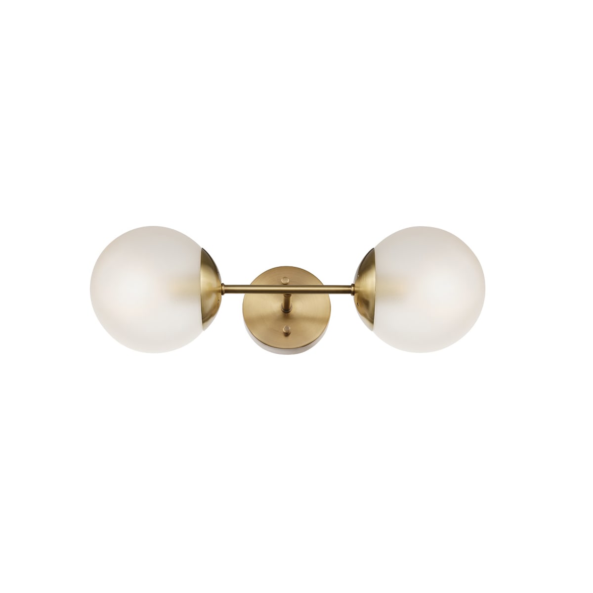 Globe bathroom outlet vanity light
