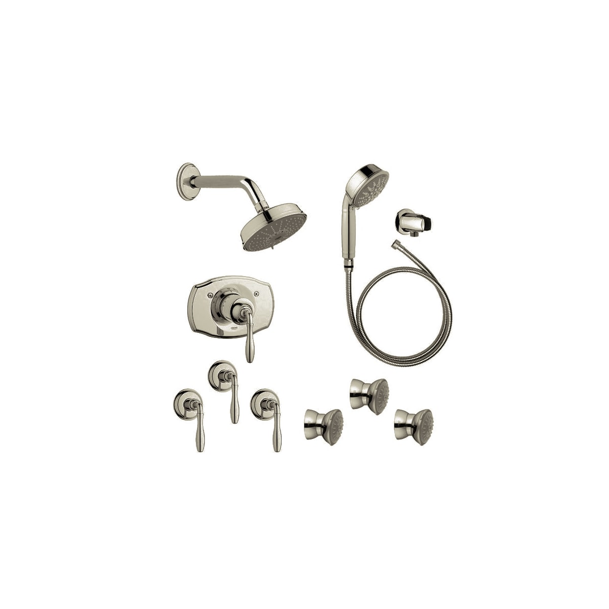 Grohe GRT403BN Seabury Thermostatic Shower Trim with