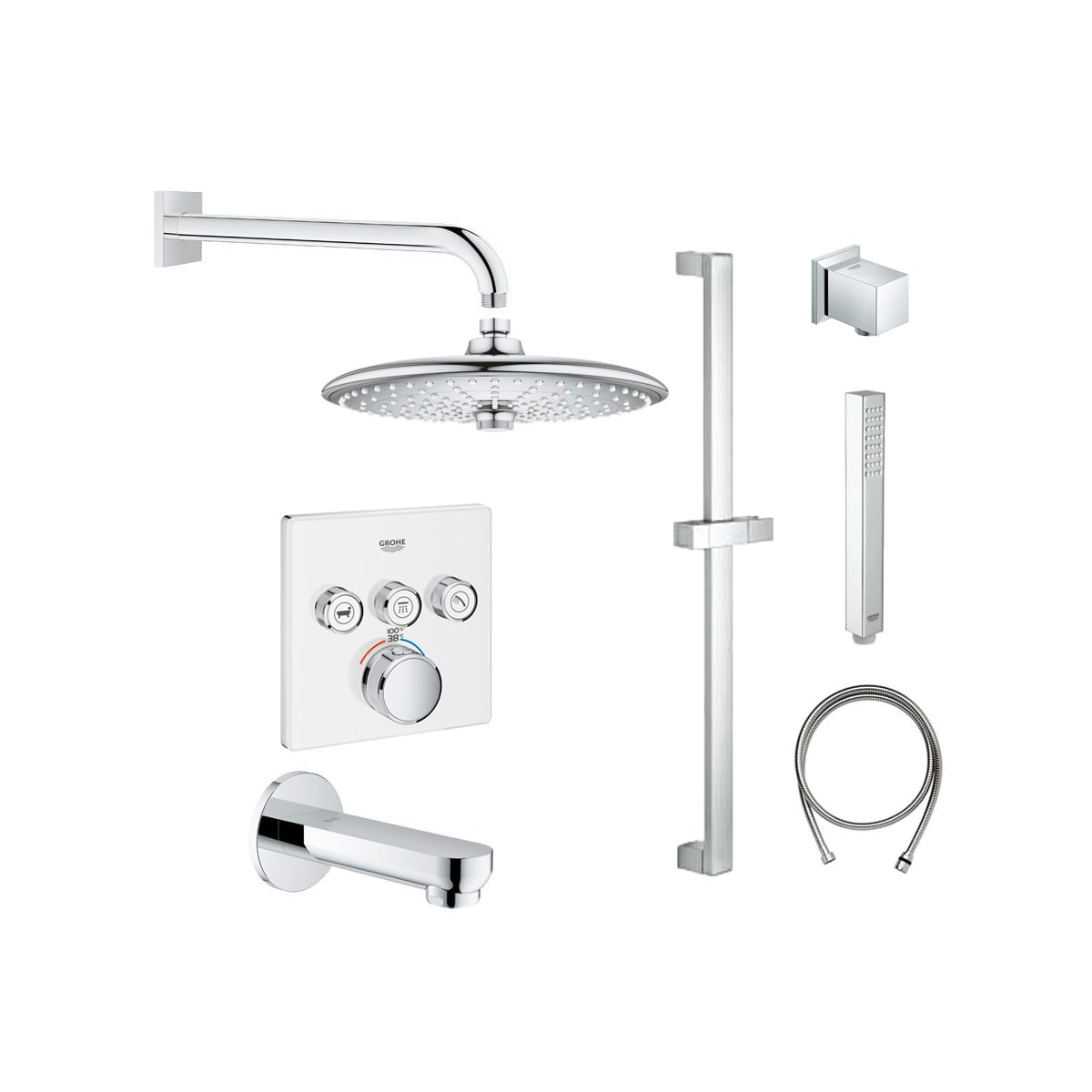 Grohe Gss Grohtherm Sq 08 Lsa Smartcontrol Build Com