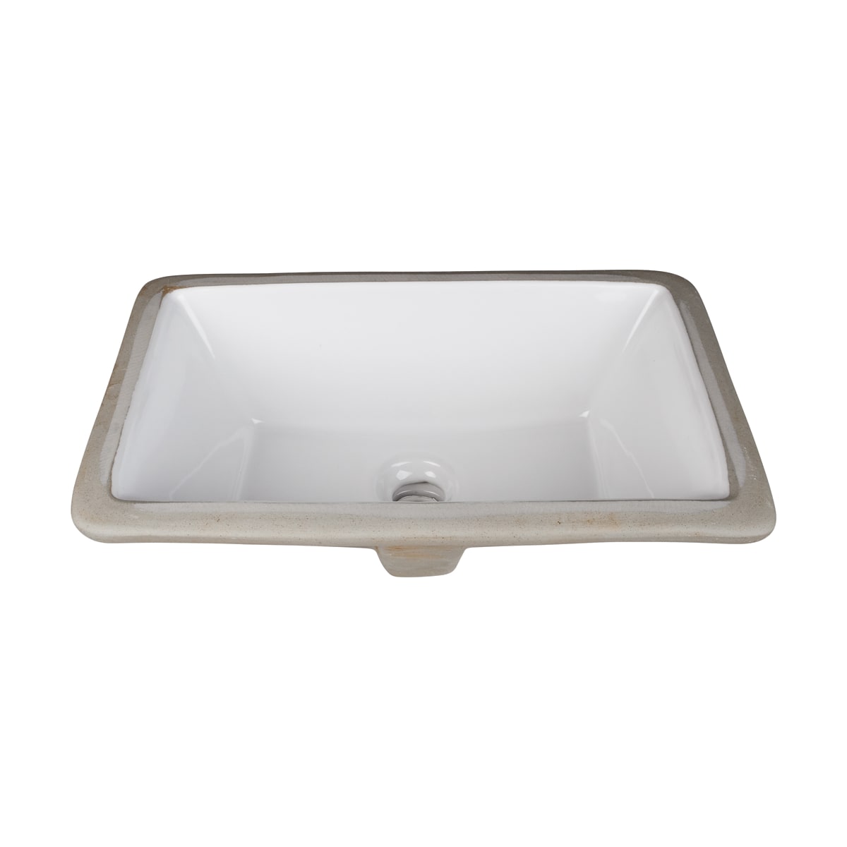 Hardware Resources H8909WH 181/8" Rectangular Porcelain