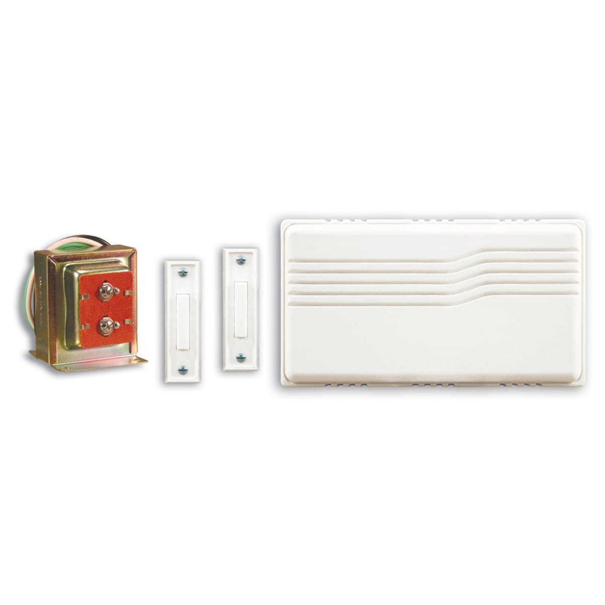 Heath Zenith SL2710290 Doorbell Kit with Door Chime,