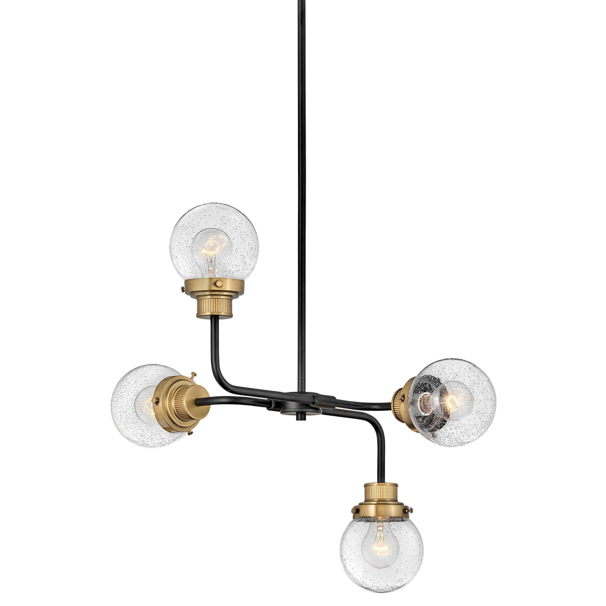 Hinkley Lighting 40694BK Poppy 4 Light 22