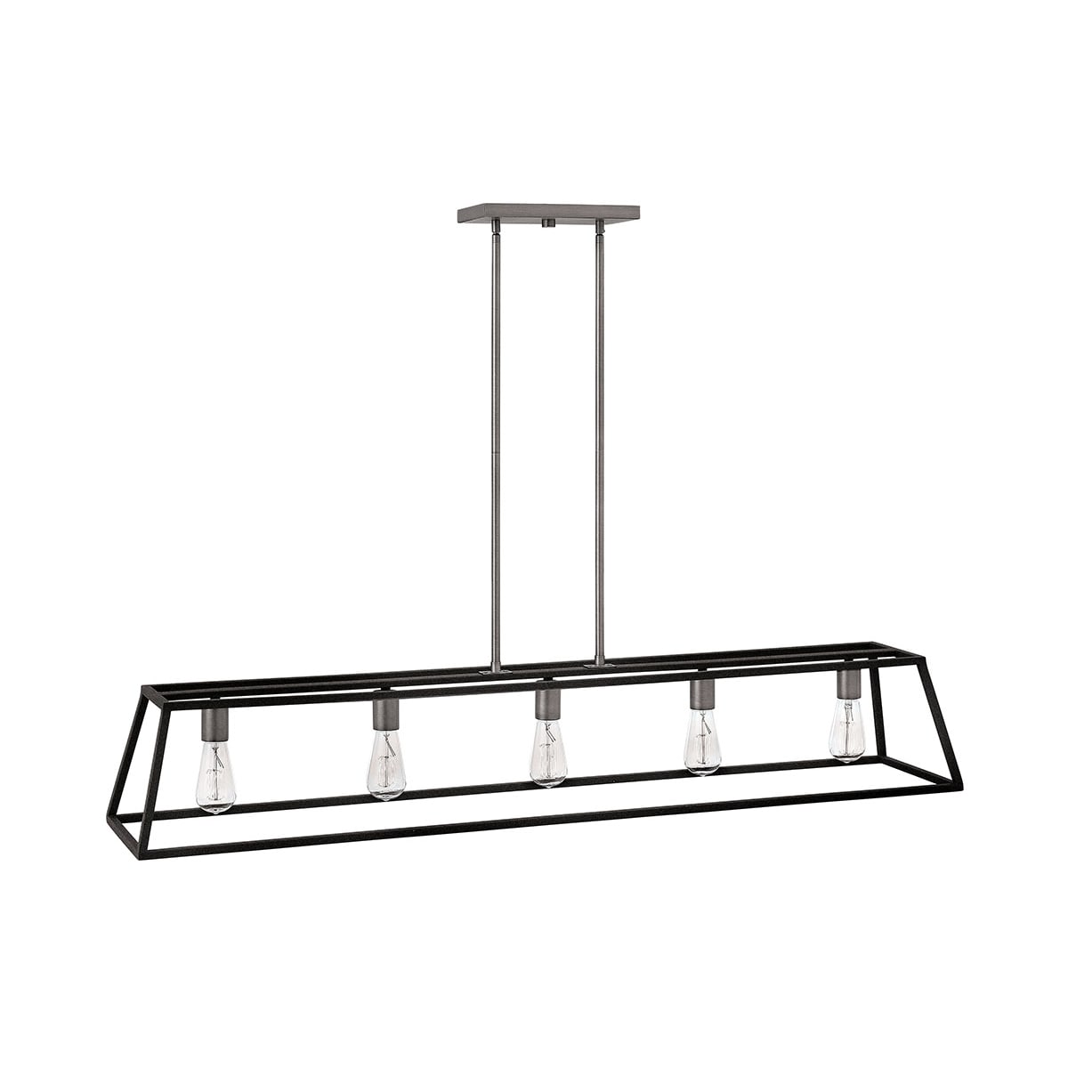 Hinkley Lighting 3335DZ Fulton 50" Wide 5 Light Open Frame