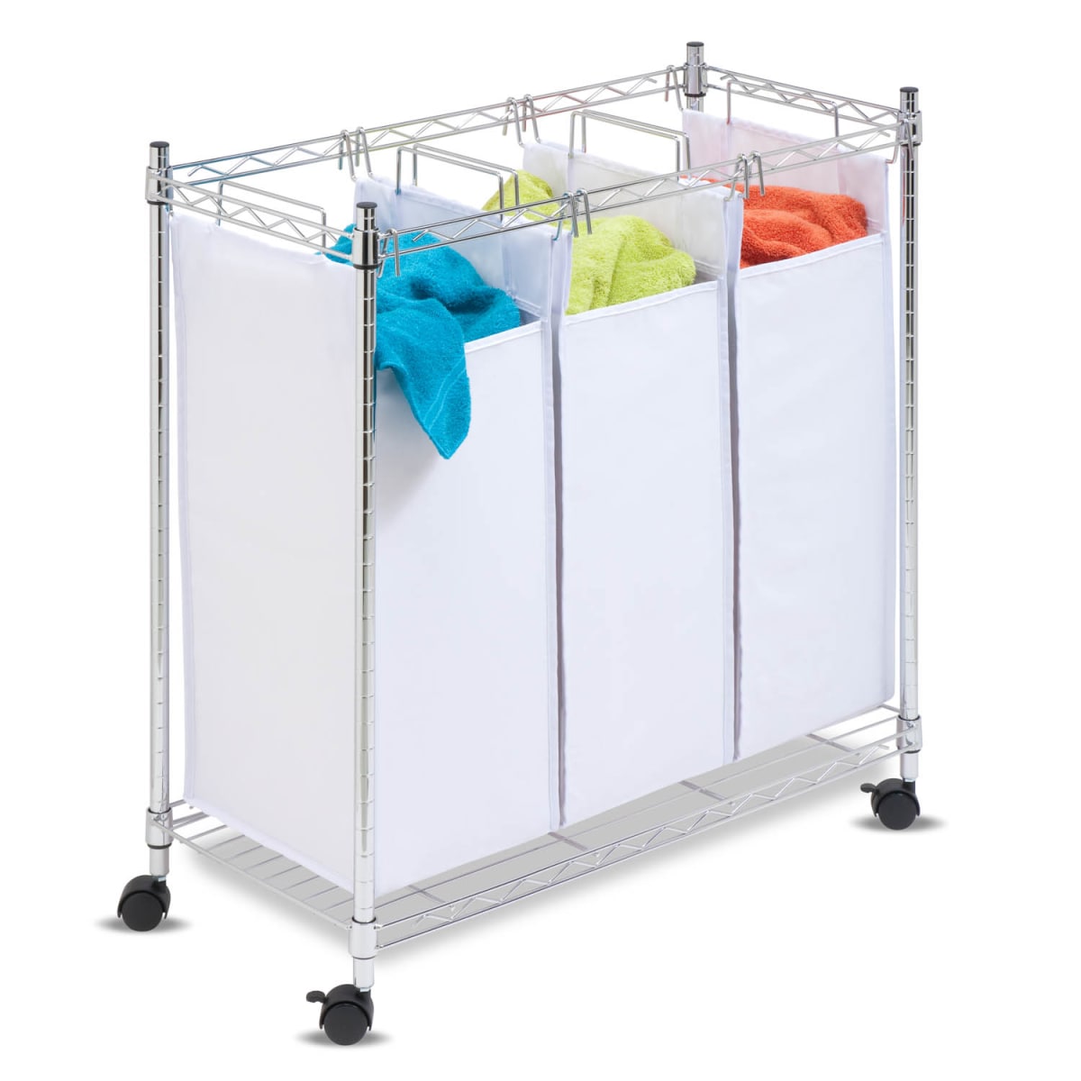 HoneyCanDo SRT01157 Rolling Urban Laundry