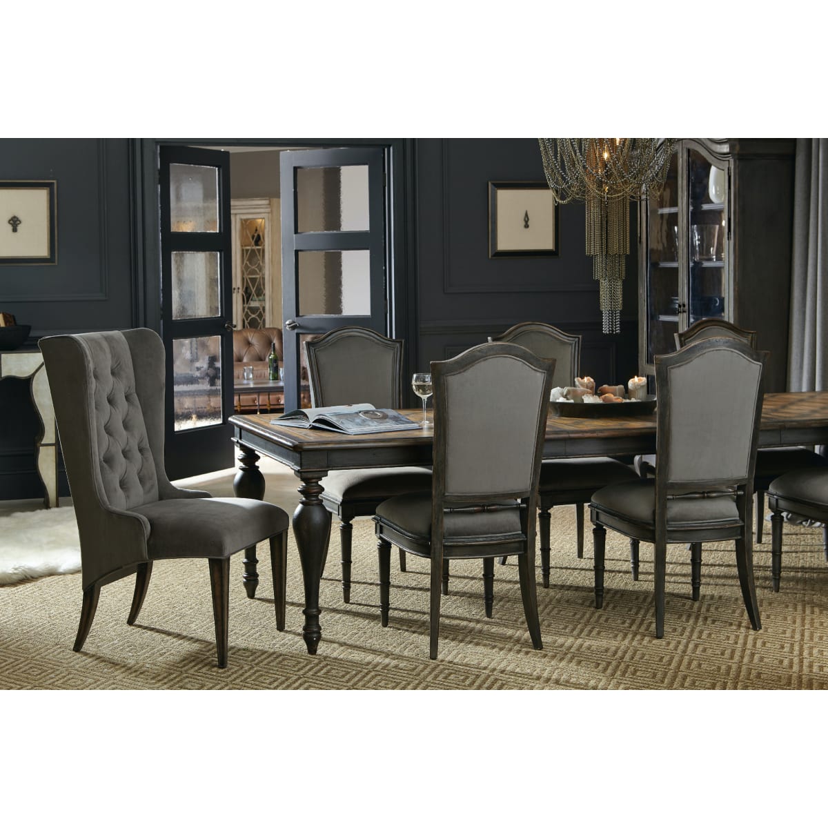 Furniture 1610 75207 Multi, 120 Long Dining Room Table