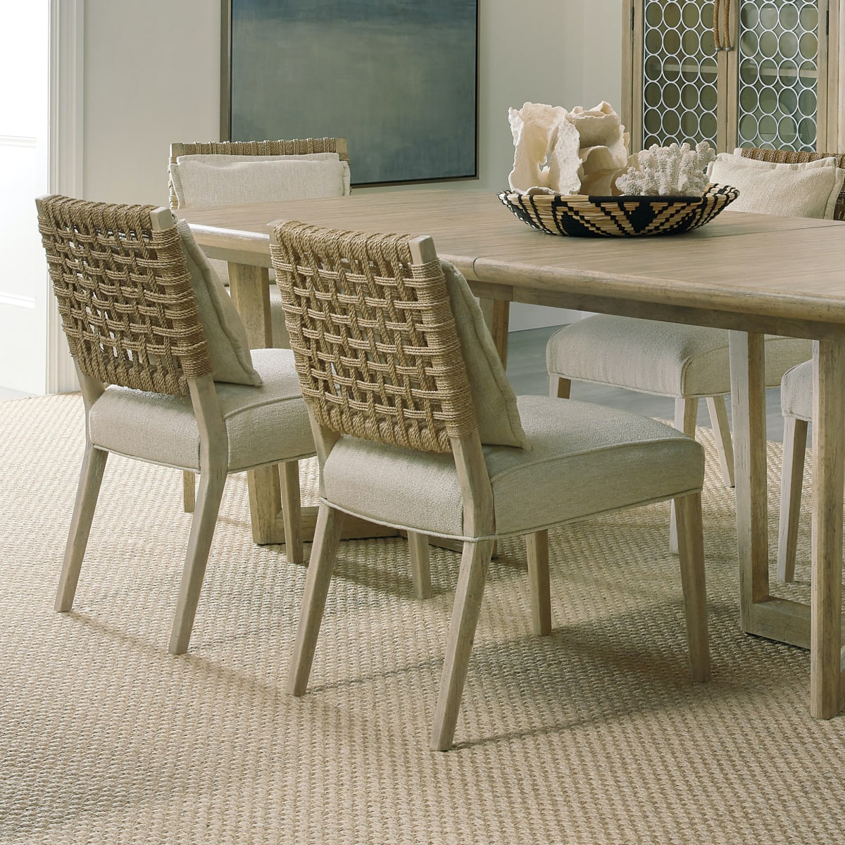 Coastal style dining 2025 chairs