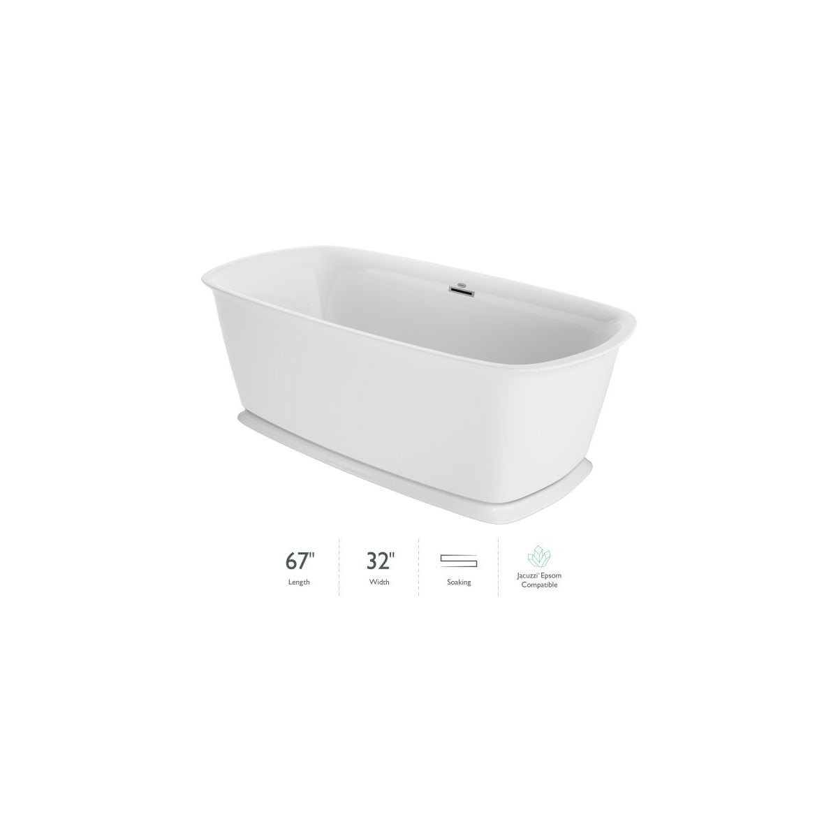 Clear Acrylic Tub –