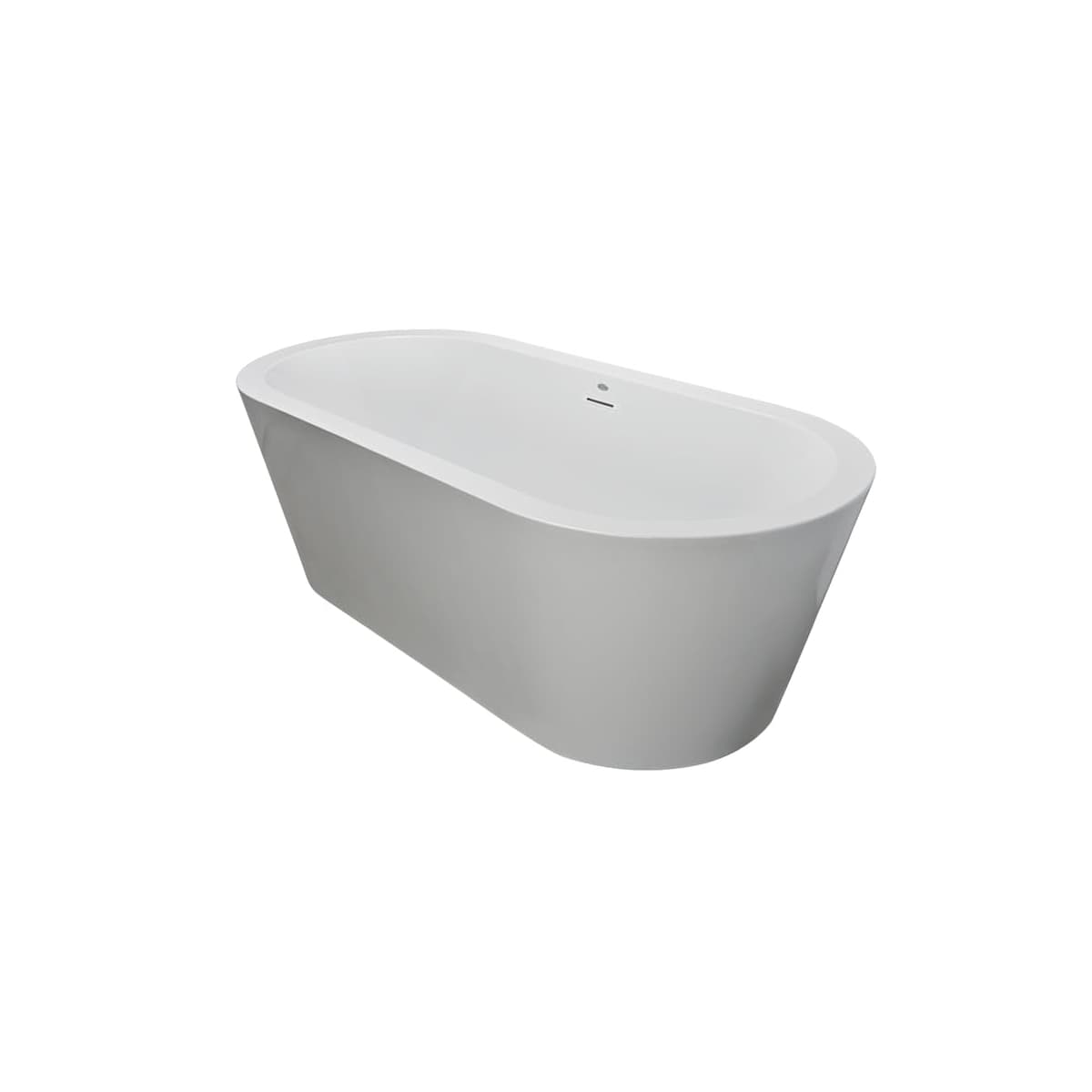 Jacuzzi MZ70C59 Celeste 67 Inch Soaking Bathtub for Freestanding