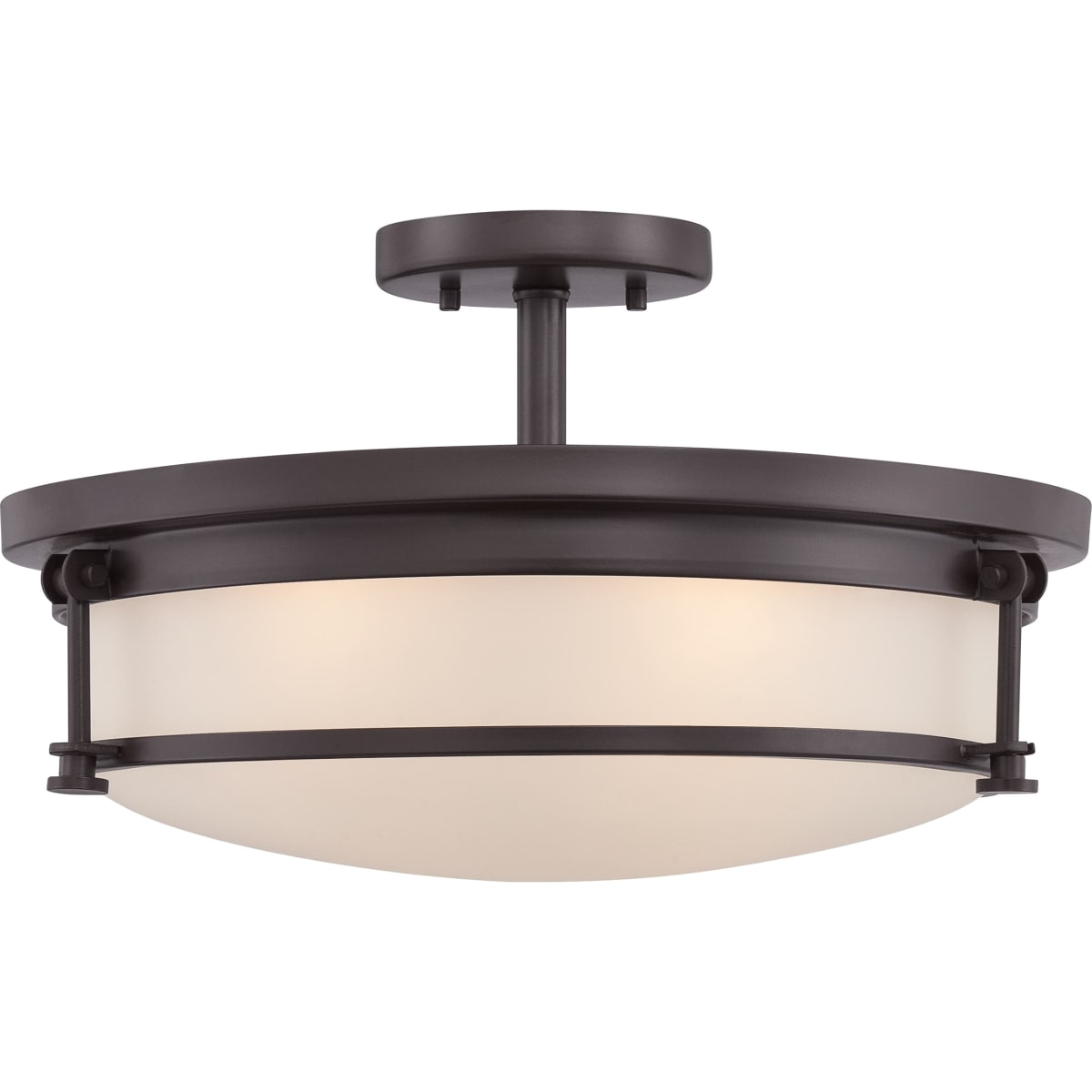 James Allan MVCF1427WBRZ Sumner 4 Light Semi-Flush Ceiling