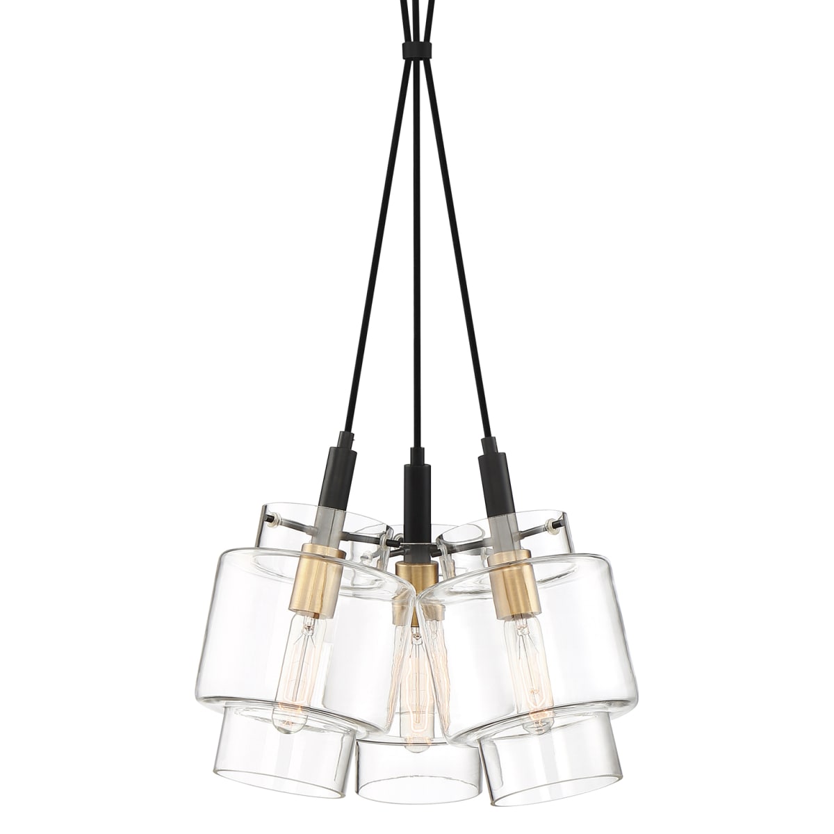 James Allan MVP9357ETBLK Jones 3 Light 14" Wide Multi