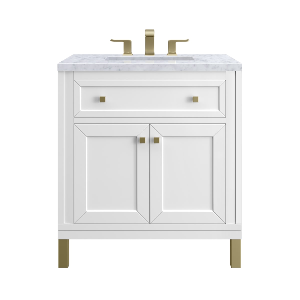 James Martin Vanities 305V30GW3AF Chicago 30" Free