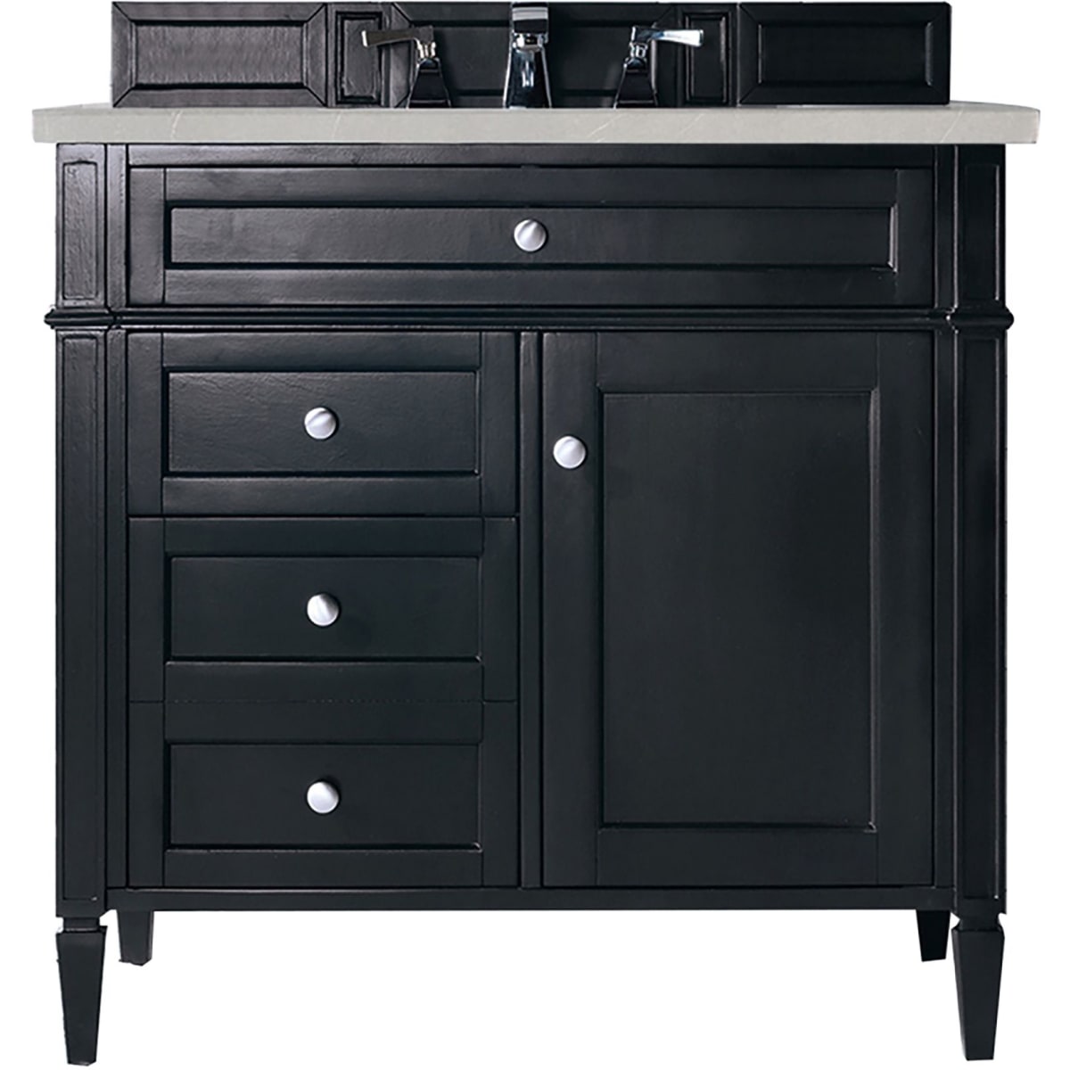 James Martin Vanities 650V36BKO3ESR Brittany 36" Single