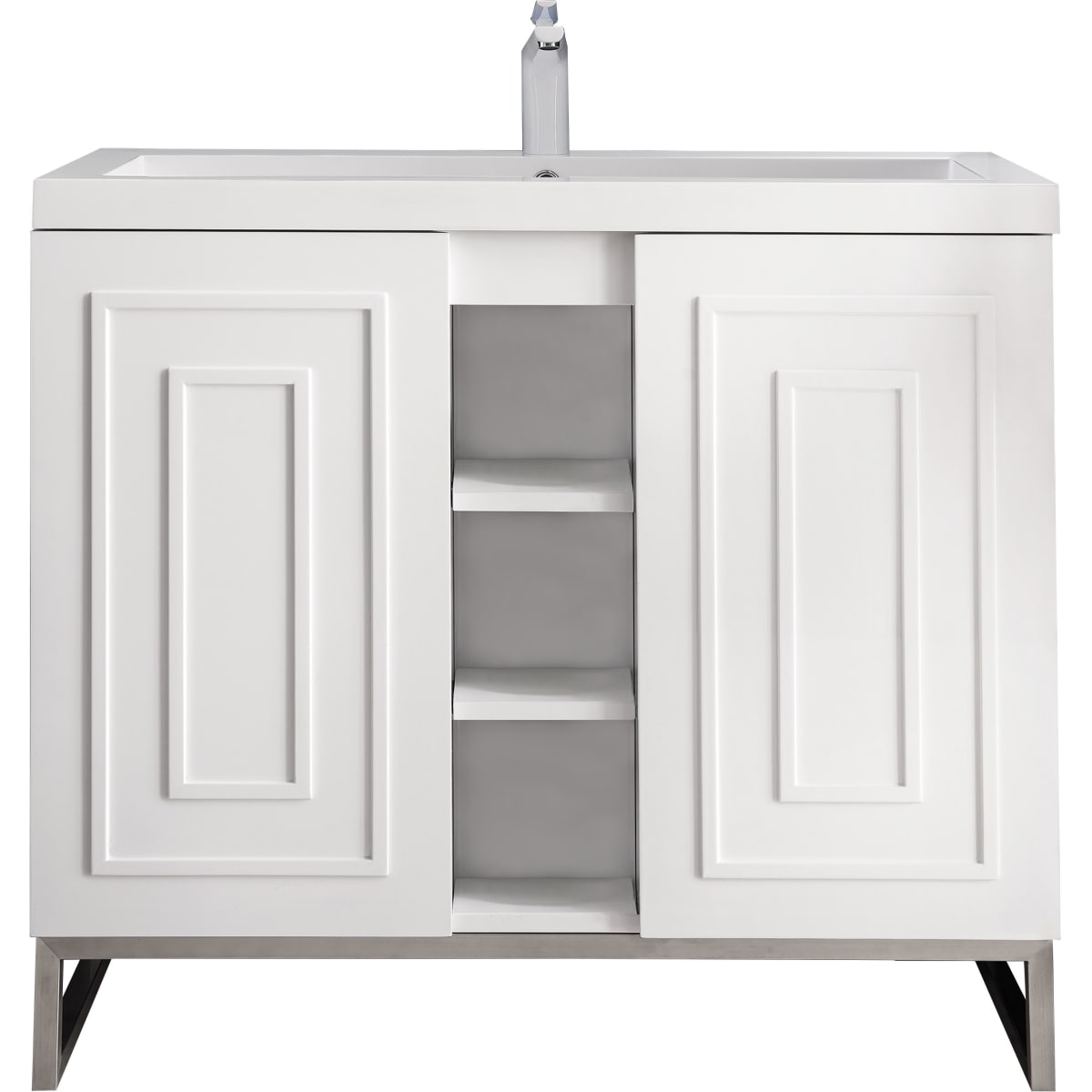 James Martin Vanities E110V39.5GWBNKWG Alicante 40"
