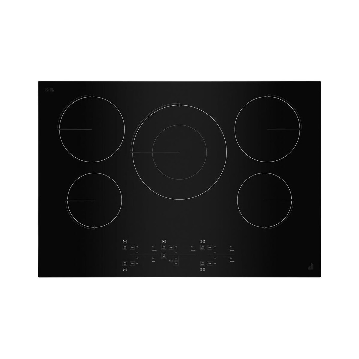JennAir JIC4530KB 30 Inch Wide 5 Burner Induction Cooktop