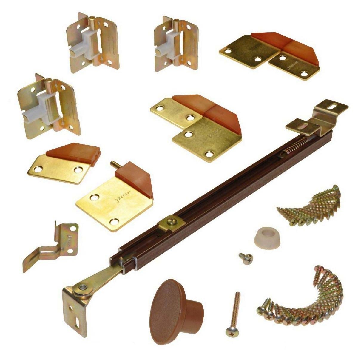 Johnson Hardware JH1601218P 18" 2Panel Hardware Set for