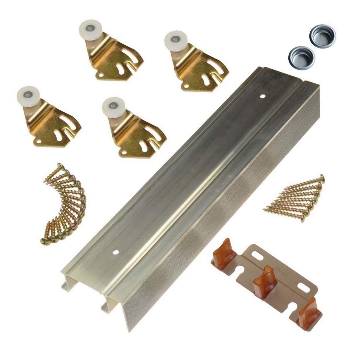 Johnson Hardware JH2200F481 2200F Series 48" Aluminum