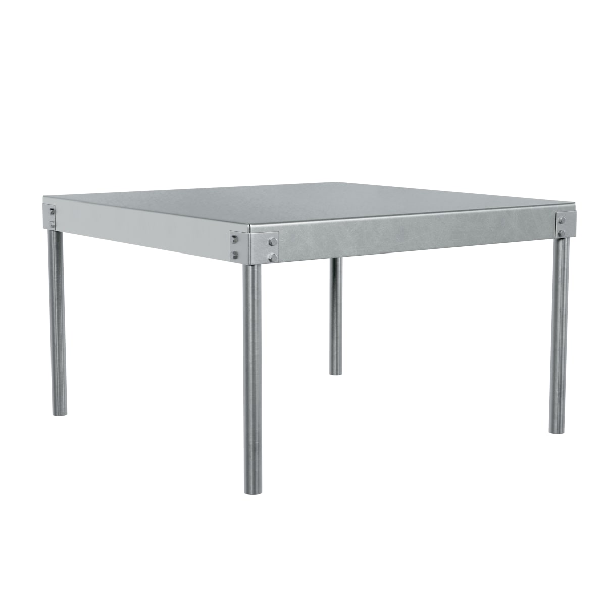 Jones Stephens J36209 30 SQ X 18 HI GALV WHTR STND | Build.com