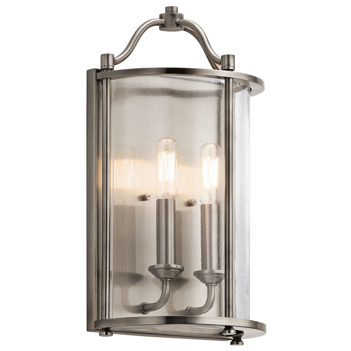 Kichler 43710CLP Emory 2 Light Wall Sconce
