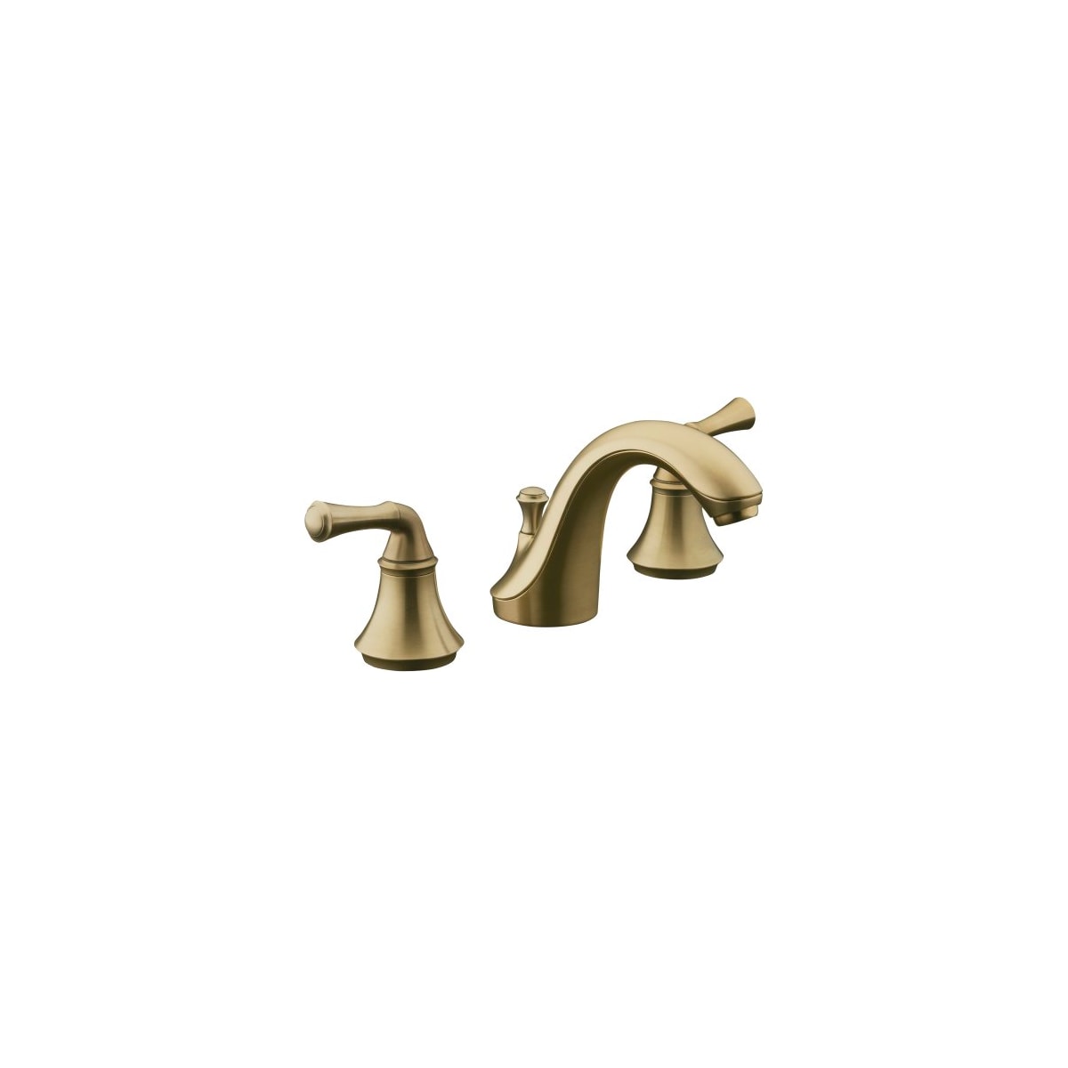Kohler K102724ABV Forte Widespread Bathroom Faucet with