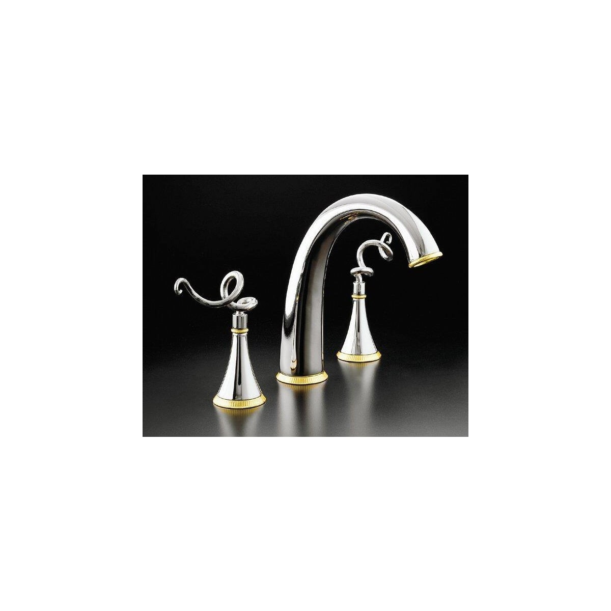 Kohler Faucet Roman Tub Double Handle from the Finial Art