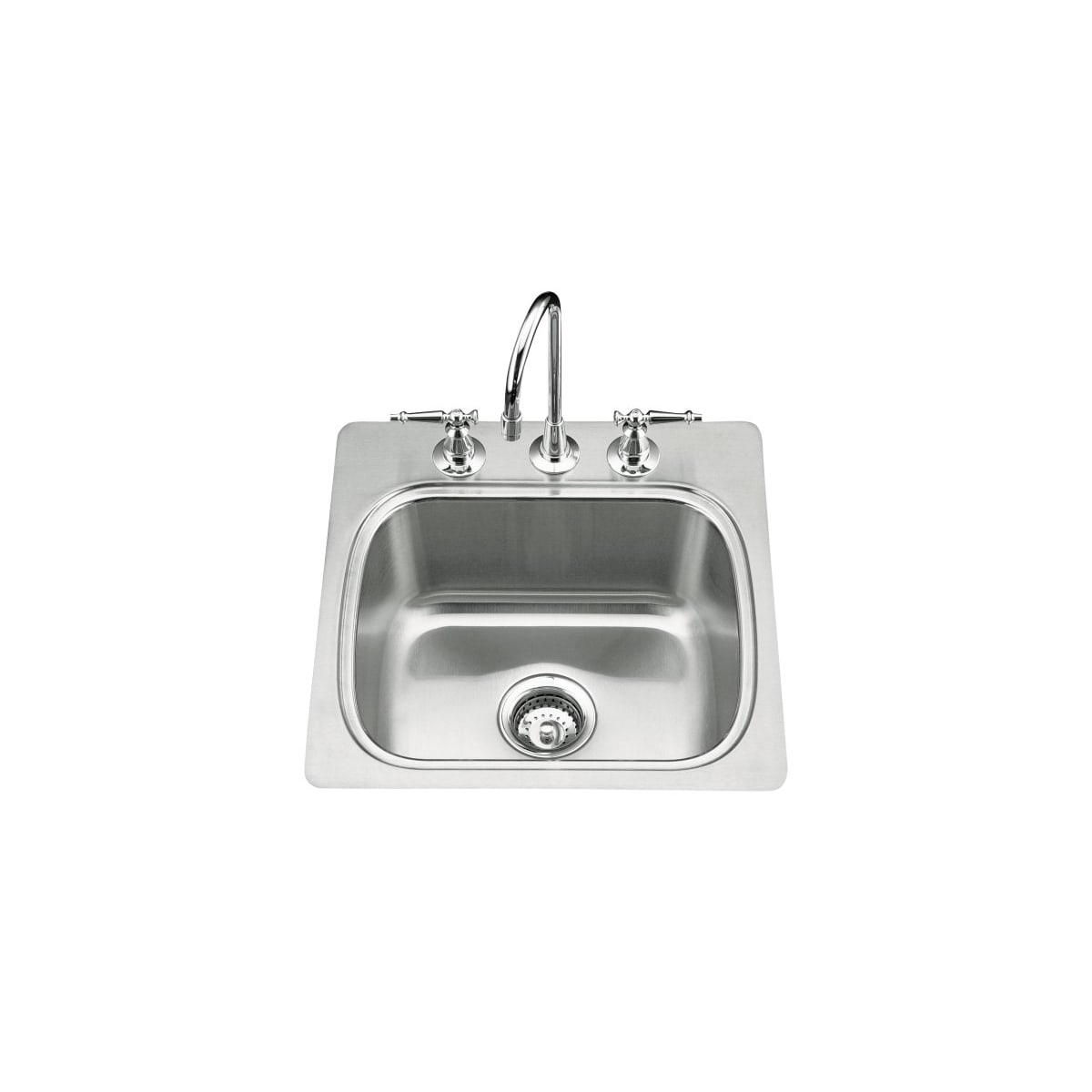 Kohler K33821NA Single Basin Stainless Steel Bar Sink