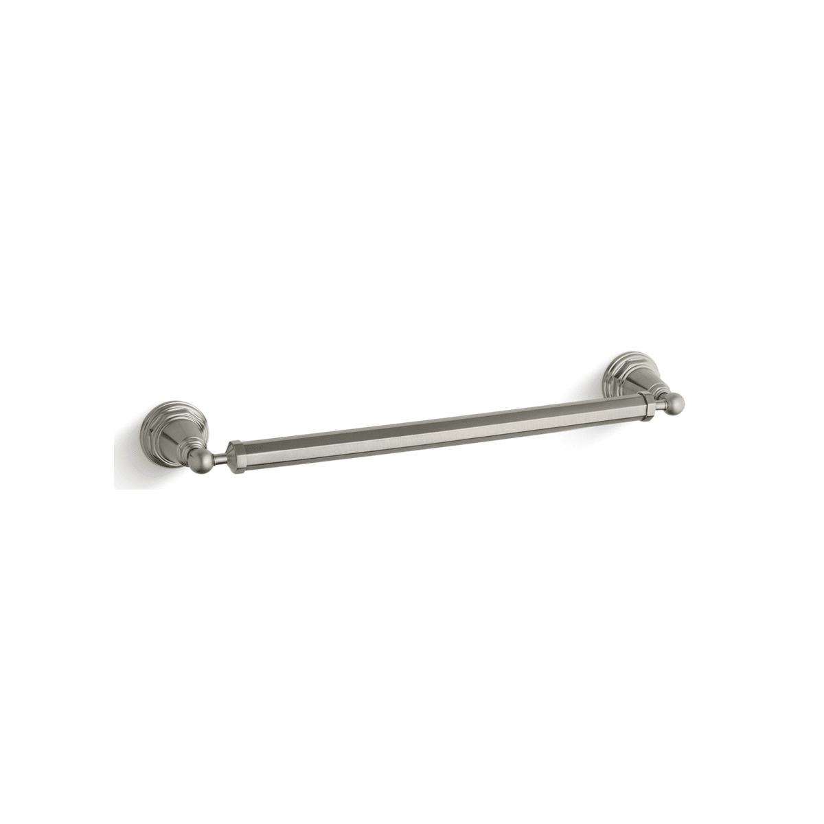 Kohler K13108BN 18" Towel Bar from the Pinstripe