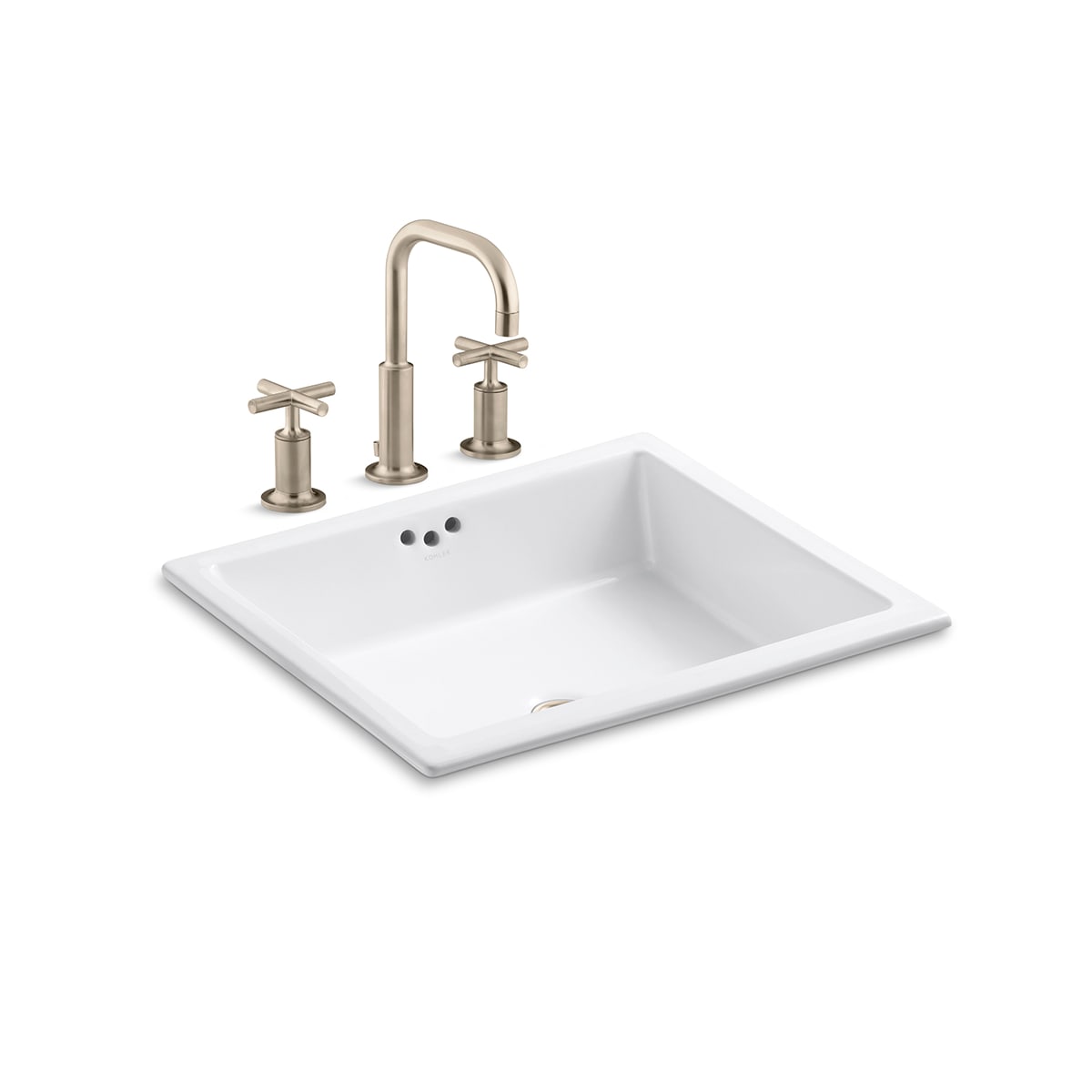 Kohler K144063/K2330BV Kathryn 17" Undermount Bathroom