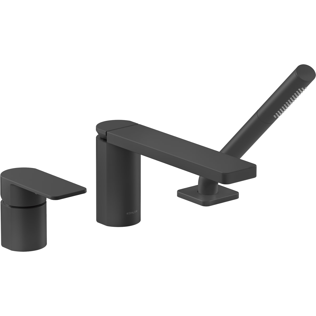 Kohler K234884BL Parallel Deck Mounted Tub Filler with