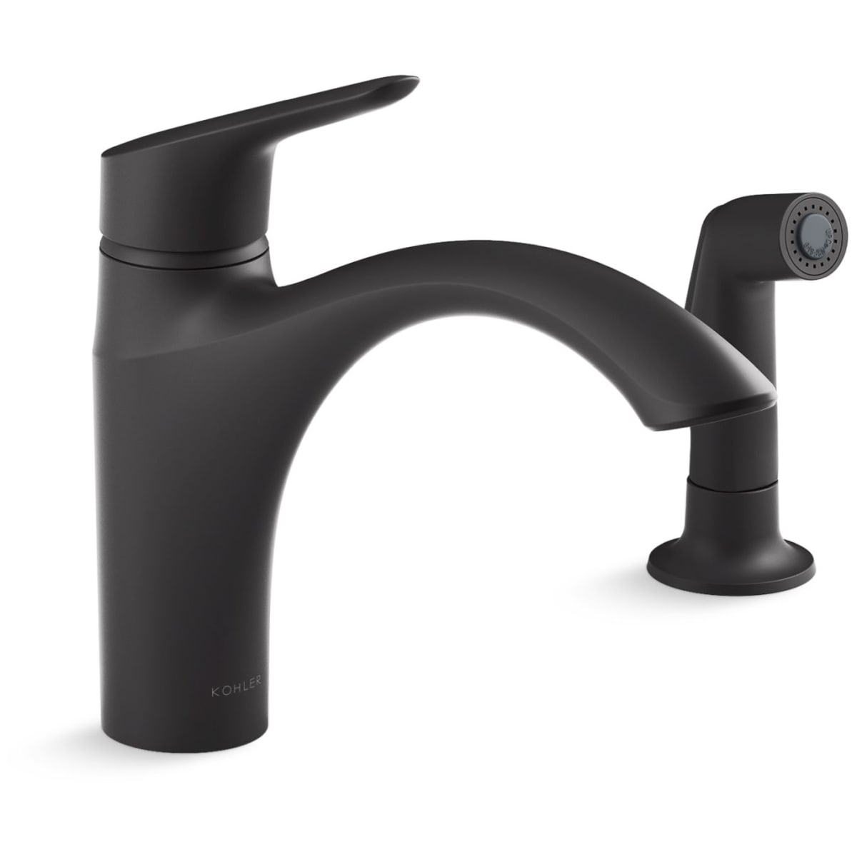 Kohler K30471BL Rival 1.5 GPM Single Hole Kitchen Faucet