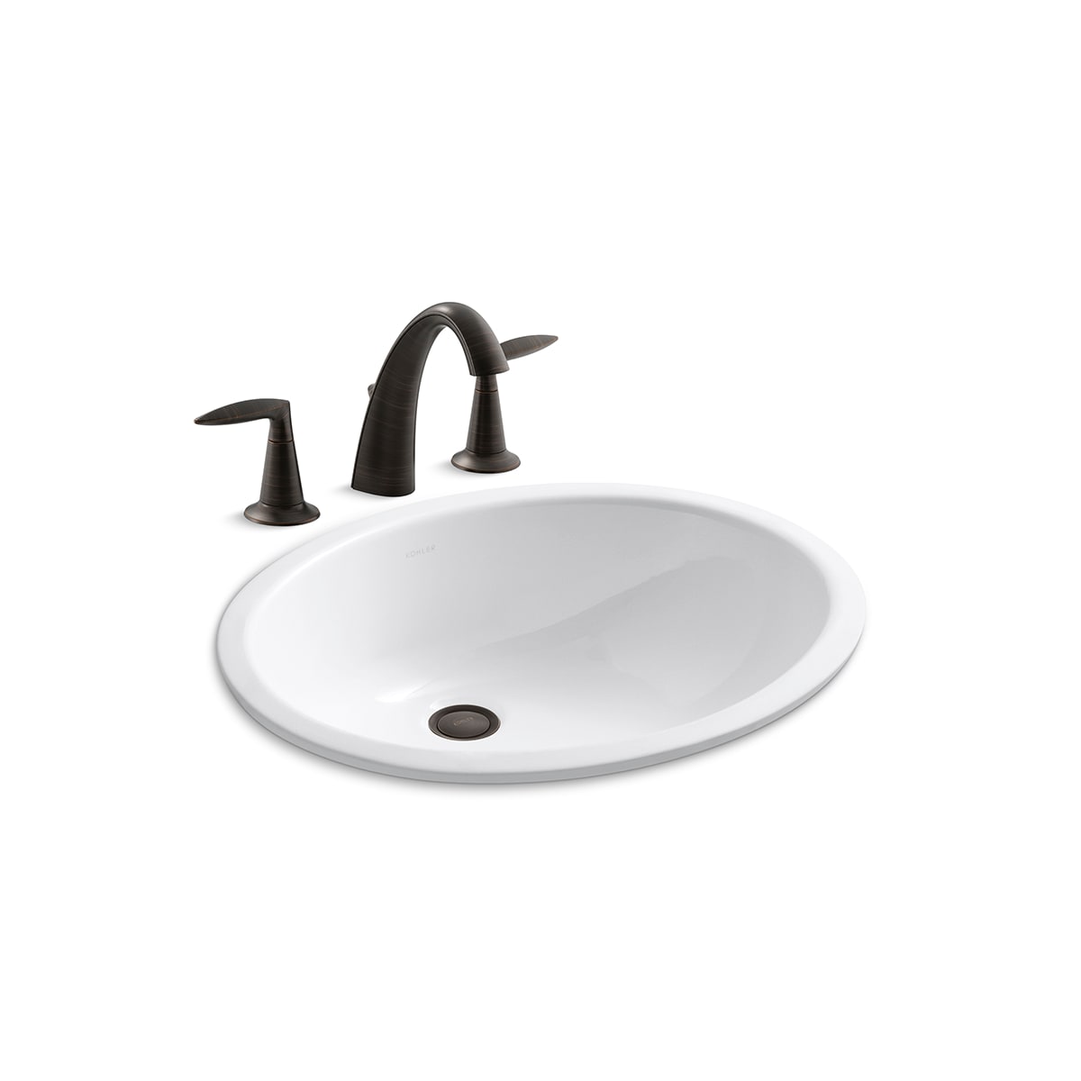 Kohler K451024/K22102BZ Caxton 17" Undermount Bathroom