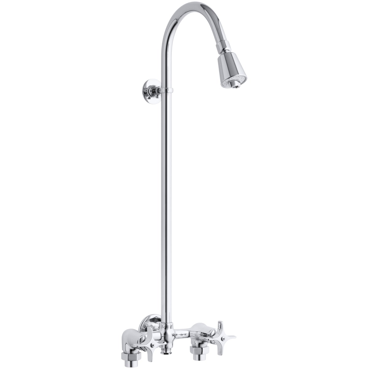 Kohler K7254CP Double Handle Shower Only Trim and Valve