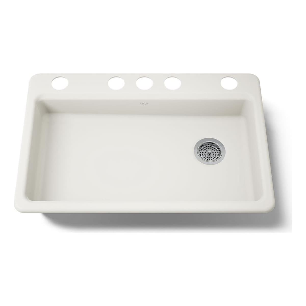 文房具 朱泥 魚紋 筆洗 匙 台付(LC981) Kohler K-8689-5U-96 Riverby 33