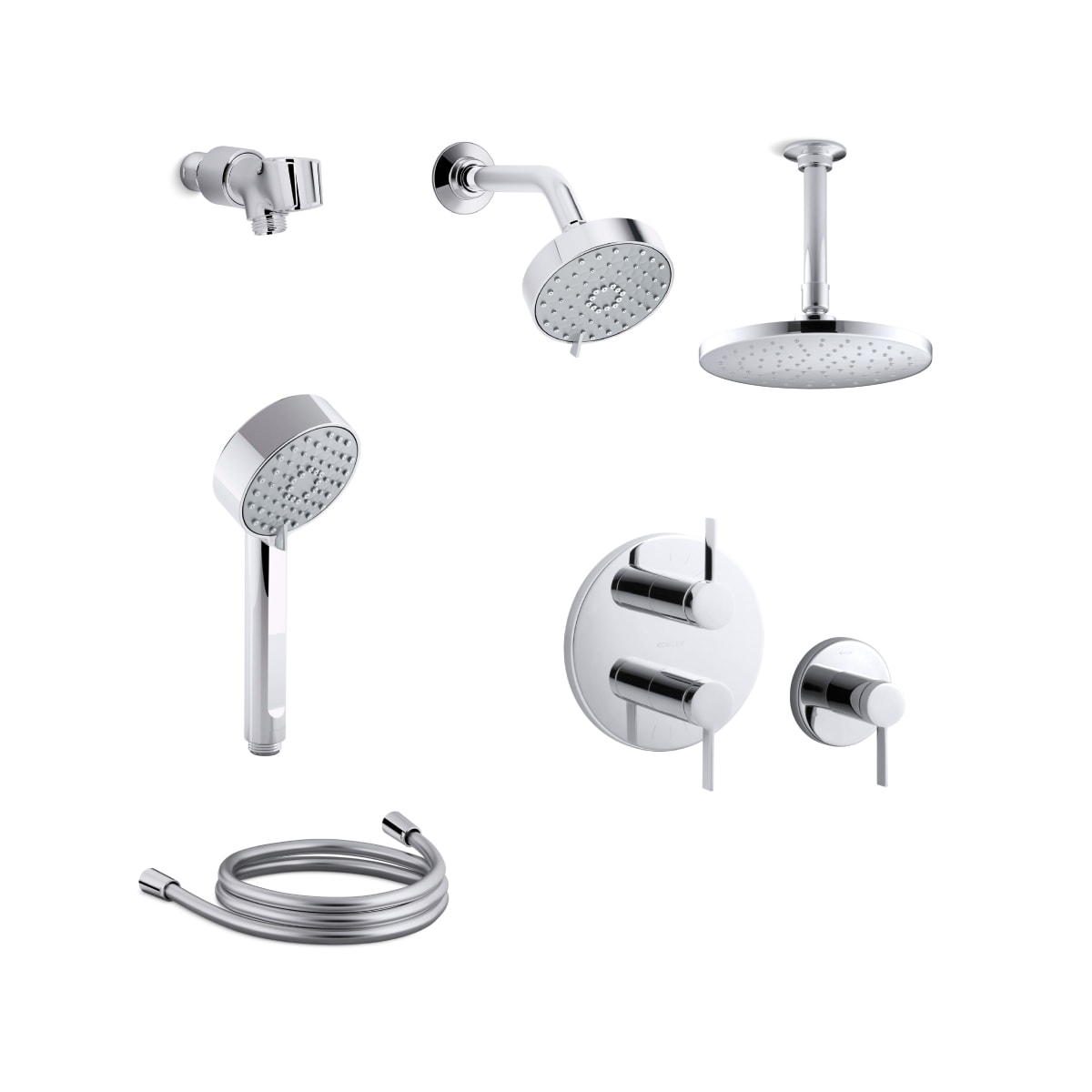 Kohler KAWAKENG110SMS274CP Awaken Thermostatic Shower