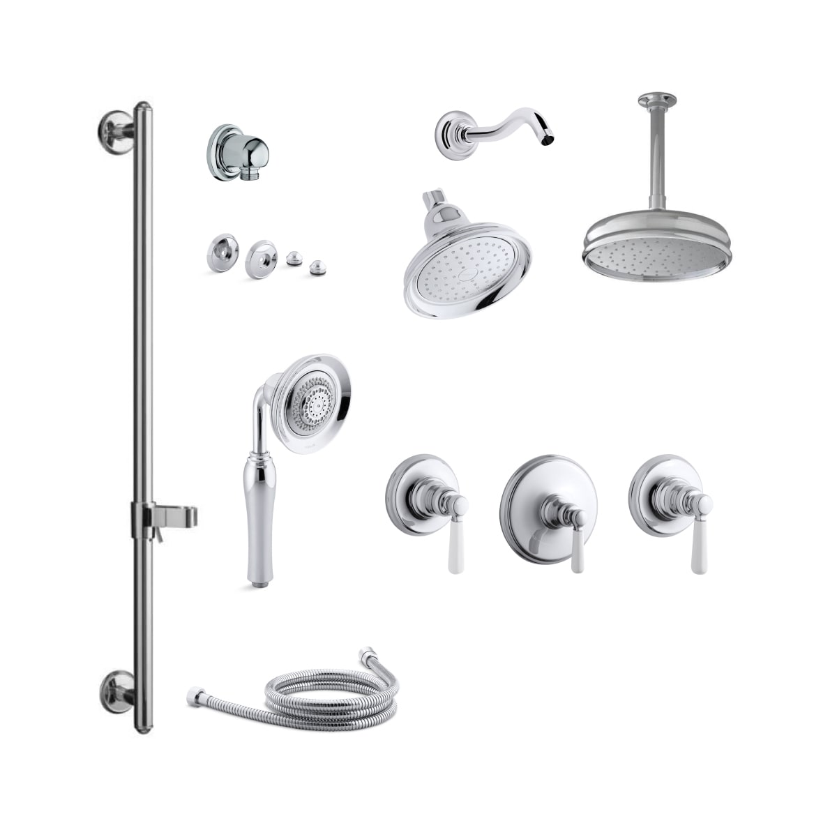 Kohler KBANCROFTDMS17S4PCP Bancroft Thermostatic