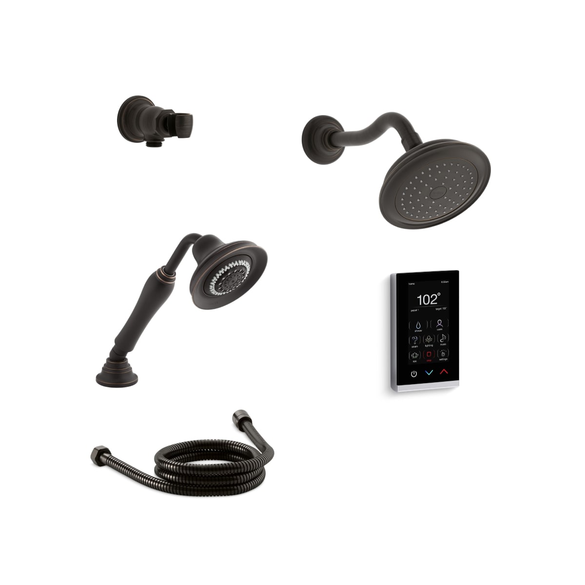 Kohler KFINIALDTV112BZ Finial DTV+ Shower