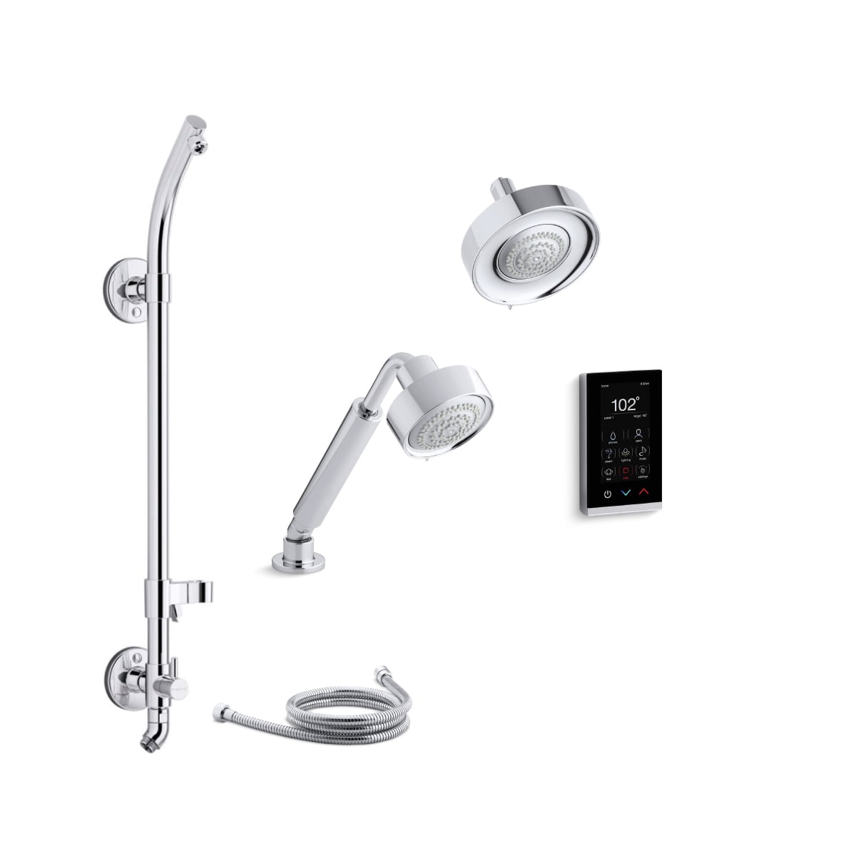 Kohler KOBLODTV21HRCP Oblo DTV+ HydroRail Shower System