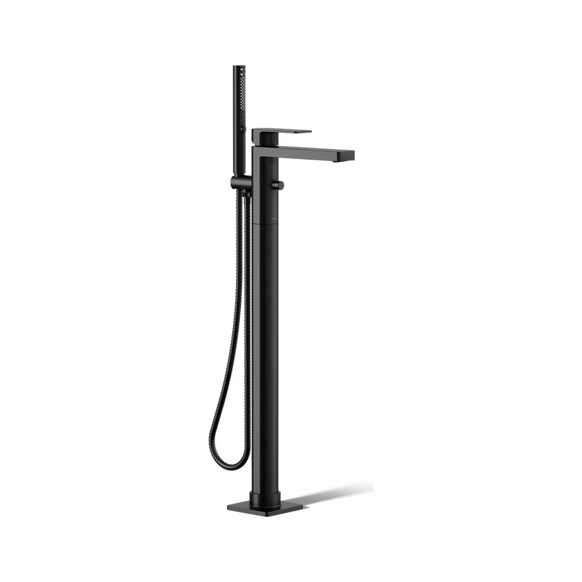 Kohler K-T23492-4-BL Parallel Floor Mounted Tub Filler