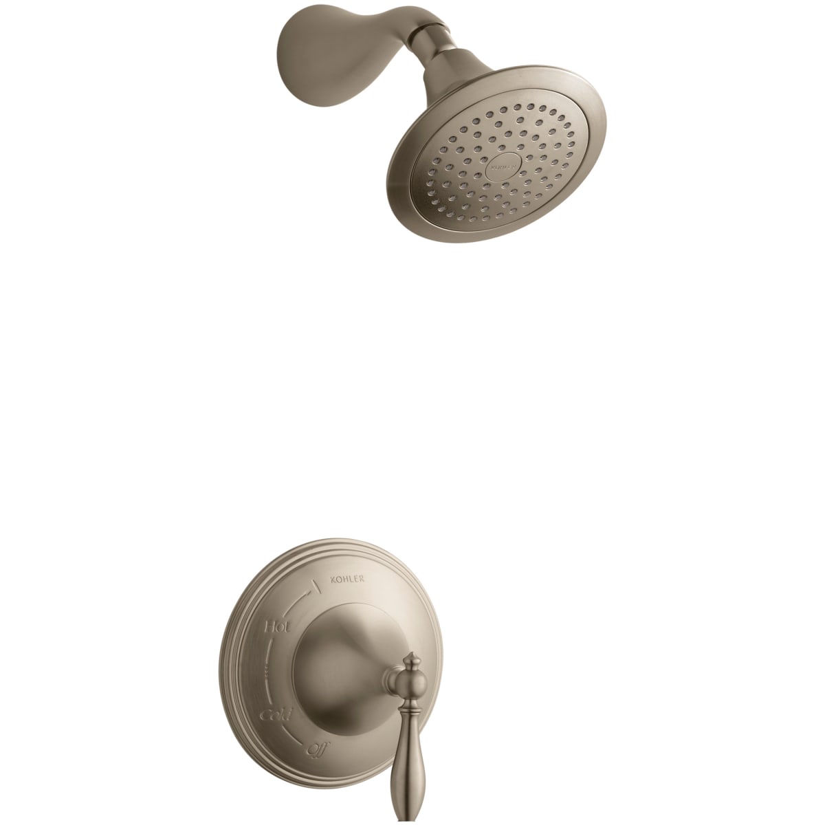 Kohler KT3134MBV Finial Traditional Shower Trim Package