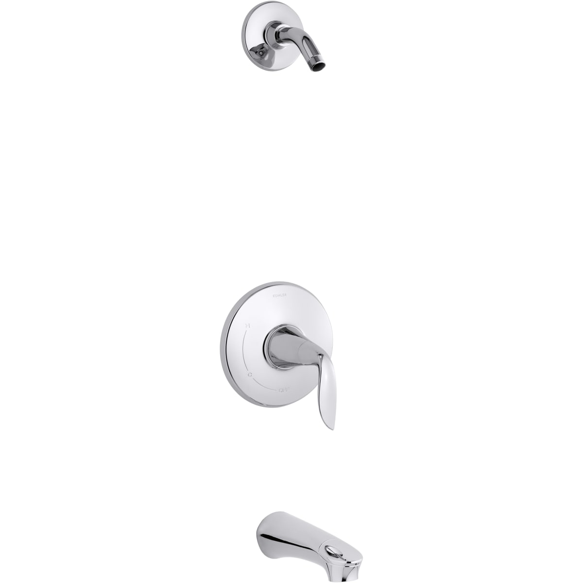 Kohler K Tls5318 4 Cp Refinia Tub And Shower Build Com